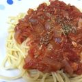タマ姉's cooksnap of when they made かけるトマトで茄子のスパゲティ.
