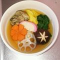 クック6DU6D8☆'s cooksnap of when they made 牡蠣入りお雑煮　～広島風～.