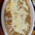 reboru's cooksnap of when they made 白菜の芯とハムのグラタン.