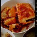 クック2W8TDE☆'s cooksnap of when they made バター香る♪ベーコン餡の豆腐ステーキ.