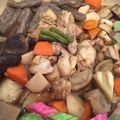 shyoko's cooksnap of when they made 土鍋ひとつde煮しめ.