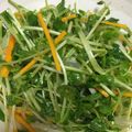 とんぴーまま's cooksnap of when they made かぼちゃと玉ねぎ、豆苗のごま油サラダ.
