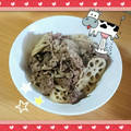♪さぉり♪'s cooksnap of when they made 簡単！蓮根と牛肉の甘辛炒め.