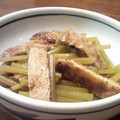 umizarusuki's cooksnap of when they made ふきとお揚げのさっと煮.