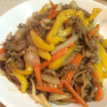 いさな0105's cooksnap of when they made 牛肉と細切り野菜のオイスターソース炒め.