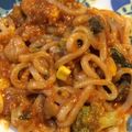 kiiorii's cooksnap of when they made カレーナポリタン♪野菜もゴロゴロ~♪.