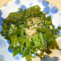 I☆kaori's cooksnap of when they made 簡単おつまみ！　茎わかめの中華あえ.