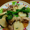 とりっぴぃた's cooksnap of when they made 豚肉と長芋の甘辛醤油炒め❤️.