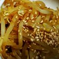 バニラchan's cooksnap of when they made 【常備菜にどうぞ】もやしのおひたし.