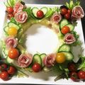 ルルちゃんmam's cooksnap of when they made Xmasリースサラダ.