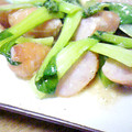 りゅないち's cooksnap of when they made 青梗菜とウインナのマヨ炒め.