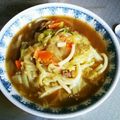 mii♡88's cooksnap of when they made 熱々美味しい♡カレーうどん.