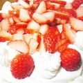りゅないち's cooksnap of when they made デコレーション　苺のショートケーキ.