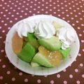 龍青空ママ's cooksnap of when they made アボカドとフルーツのデザートココット.