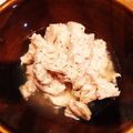 さくらもちよ♪'s cooksnap of when they made とりむねレンジで酒蒸しレモンソース.