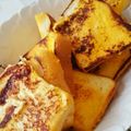 ちょここあ★'s cooksnap of when they made ワンピースナミのみかんフレンチトースト.