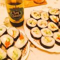 yuki94920's cooksnap of when they made ごりちゃんのカリフォルニアロール.