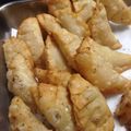 maki_08's cooksnap of when they made チーズ好きにはたまらないチーズ餃子揚げ.