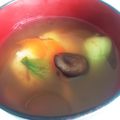 tomitomico's cooksnap of when they made 【とくしま郷土料理】雑煮（白みそ）.
