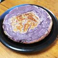 4mo80's cooksnap of when they made 簡単！スイートポテトケーキ フライパン.