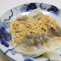 tskdyk's cooksnap of when they made 餃子の皮であんこ餅風.