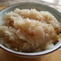 うめまるさん's cooksnap of when they made 炊飯器で簡単！帆立貝柱おこわ.