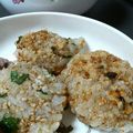 haru1217's cooksnap of when they made 離乳食☆簡単おやき.