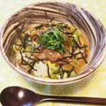 バカリャウ's cooksnap of when they made 【簡単】白身魚のお茶漬け　ゴマ風味.