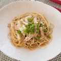 バカリャウ's cooksnap of when they made 白菜とチキンの和風パスタ♪♪.