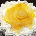マロまろマロン's cooksnap of when they made 簡単☆モモ缶で薔薇☆.