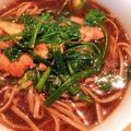 KAN0307's cooksnap of when they made セリがたっぷり！鶏南蛮風そば（うどん）.