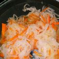 k486y2562's cooksnap of when they made 紅白なます.