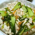 ウィンナ's cooksnap of when they made 青梗菜と彩り野菜の鶏そぼろあんかけ.
