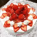 はな♪☆'s cooksnap of when they made 旦那が褒めてくれたショートケーキ♩.