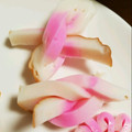 ドキンちゃん～！'s cooksnap of when they made 簡単お正月＊かまぼこ飾り切り＊Ver.3.