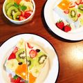 ゆぅいんしゅ's cooksnap of when they made フルーツオープンサンド〜マスカルポーネ〜.