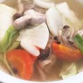 ボンユーマ's cooksnap of when they made ✿お正月✿鶏和風ダシのお雑煮.
