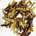 ララララン♪'s cooksnap of when they made サツマイモの皮で　芋けんぴ風.