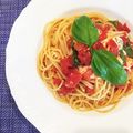 sb_girl's cooksnap of when they made トマトソースとモッツァレラのパスタ♪.