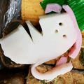shangkin's cooksnap of when they made 2016年申年のおせちにはこれ！さる飾り.