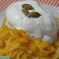 yuzuponpon's cooksnap of when they made かぼちゃソースクリームパスタ.