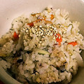 ユーロン's cooksnap of when they made 大根の皮と人参の皮の炊き込みご飯.