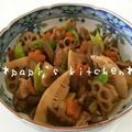 papikun's cooksnap of when they made おしゃれ筑前煮.