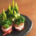 yowatanabe's cooksnap of when they made お正月に！ちくわで門松.