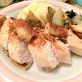 クックEAVU7I☆'s cooksnap of when they made むね肉っ？ やわらかー✨ローストチキン☺.