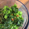 ぞつとぞつ美's cooksnap of when they made 海外組に捧ぐ⑦、感動の青菜漬け（泣）.