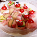 ときときち's cooksnap of when they made 生ハムとチーズのてまり寿司.