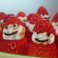 ＣＡＯＬ's cooksnap of when they made クリスマスに♡いちごのサンタ.