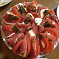 ちゃっぴ❁'s cooksnap of when they made 生ハムとトマトのカプレーゼ.