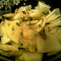 ☆くますけ☆'s cooksnap of when they made ★大根と大葉の梅おかか和え★.